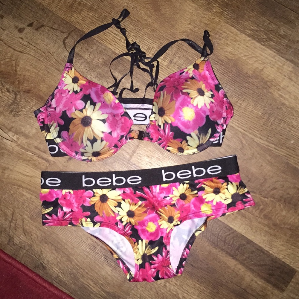 Bebe bra and panty set